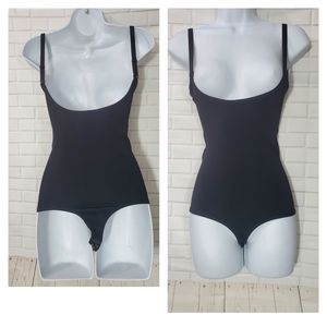 Black Shapewear Wear Your Own Bra Control Bodysuit